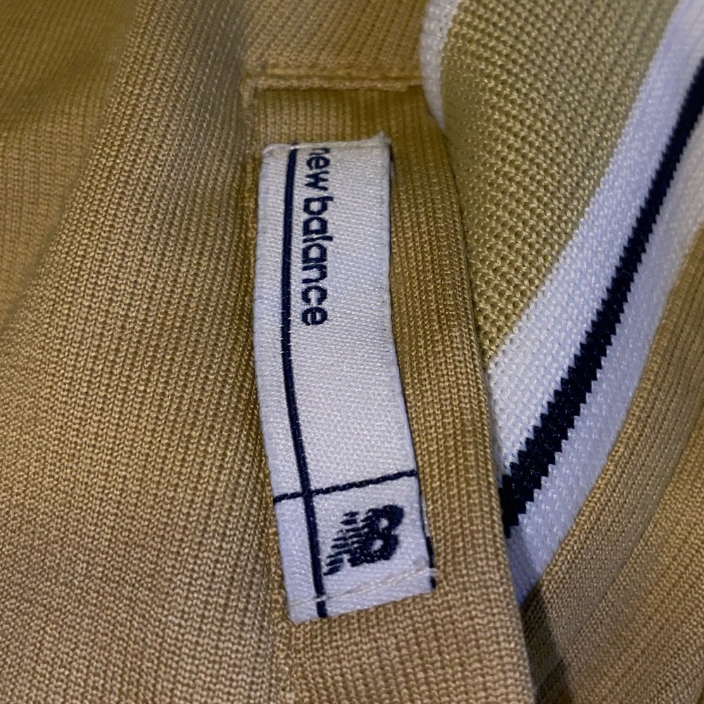 🚹XL New Balance Collared Track Jacket, Gold,RARE! - Picture 4 of 9